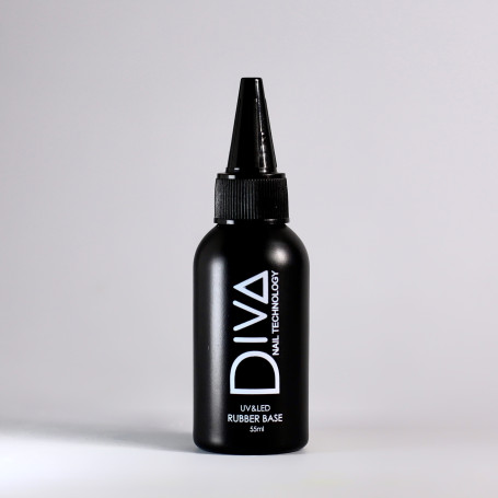 DIVA   База каучуковая прозрачная  RUBBER Base   55мл   (СНЯТО)