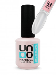 UNO   Гель для укрепления базовый   15г   Gel EASY BUILD UP CLEAR