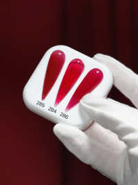 NAIL REPUBLIC   Gel RED, AND?   #284   15г   Гель  для моделирования средне-жидкий цветной