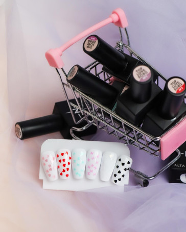 ALTA NIVELO   Топ с декором без л/с   10мл   Top LOVE SONG   #03