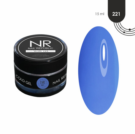 NAIL REPUBLIC   Gel WOW   #221   15г   Гель для моделирования цветной