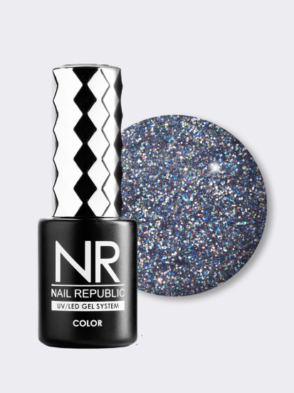 NAIL REPUBLIC   #389 Diamonds   10мл   Гель-лак перламутровый