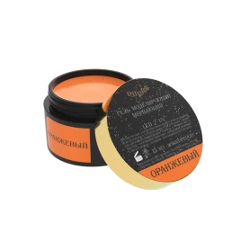 ОПЦИЯ Гель для моделирования светоотражающий 15мл Мерцающий ОРАНЖЕВЫЙ