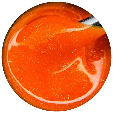 ОПЦИЯ   Гель для моделирования светоотражающий   15мл   Мерцающий   ОРАНЖЕВЫЙ