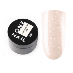 ONE NAIL   Гель моделирующий с хлопьями Юки   Gel   CAMO SHINE   #06   30г