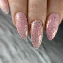 BSG   Base Colloration Hard   #95   20мл   База цветная жесткая с хлопьями Юки