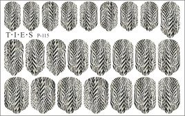 TIES   Пленка для маникюра   P-115