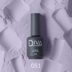 Gel color №51, 15 мл DIVA