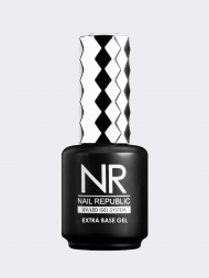 NAIL REPUBLIC   База прозрачная   Base EXTRA  15мл