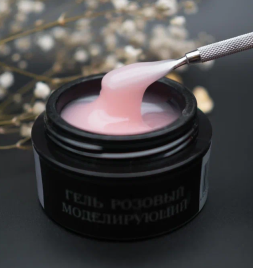 ОПЦИЯ   Самовыравнивающийся гель  РОЗОВЫЙ   15мл