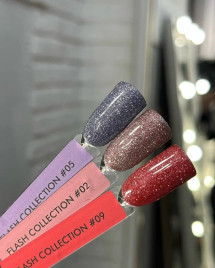 ONE NAIL   FLASH   #02   8мл   Гель-лак светоотражающий