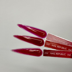 NAIL REPUBLIC   Gel RED, AND?   #286   15г   Гель  для моделирования средне-жидкий цветной