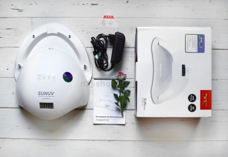 SUNUV   Sun 5 PLUS   Кварцевая UV/LED лампа для маникюра   (48Ватт, 36 светодиодов, Smart 2.0)