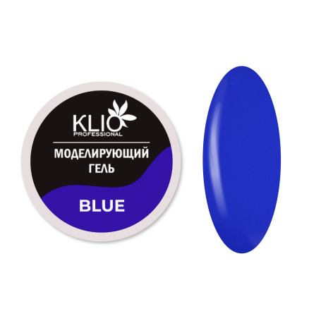 KLIO  Гель цветной для моделирования  15г   BLUE
