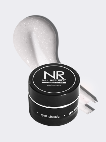 NAIL REPUBLIC   Gel CLASSIC   #30   15г   Гель  для моделирования средне-жидкий с шиммером   (СНЯТО)