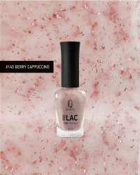 IQ BEAUTY   Лак для ногтей с биокерамикой с поталью   12,5мл   Prolac BERRY CAPPUCCINO   #145   (СНЯТО)