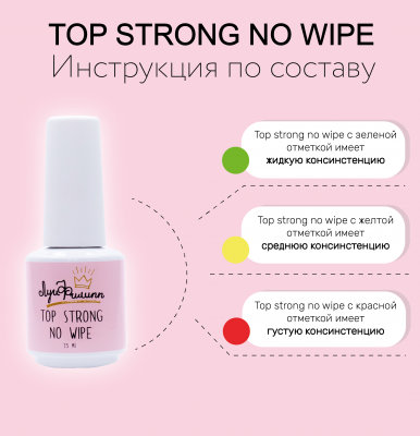 Луи Филипп Top COAT STRONG no wipe №3 15мл