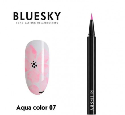 BLUESKY Aquacolor nail pen Акварельный фломастер №07