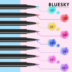 BLUESKY Aquacolor nail pen Акварельный фломастер №07
