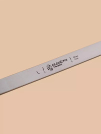 ALGEBRA BEAUTY Стальная L Основа для пилки прямая матовая 150x18мм