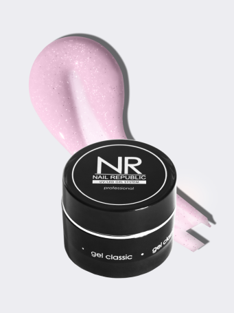 NAIL REPUBLIC   Gel CLASSIC   #31   15г   Гель  для моделирования средне-жидкий с шиммером