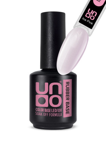 UNO   Base Gel Rubber Color   ICE PINK   10мл (12г)   База камуфлирующая