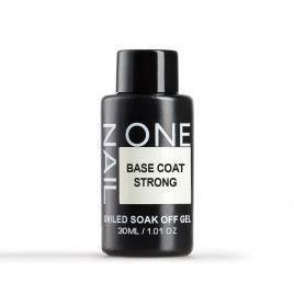 ONE NAIL Base STRONG 30мл (бутылка) База прозрачная густая