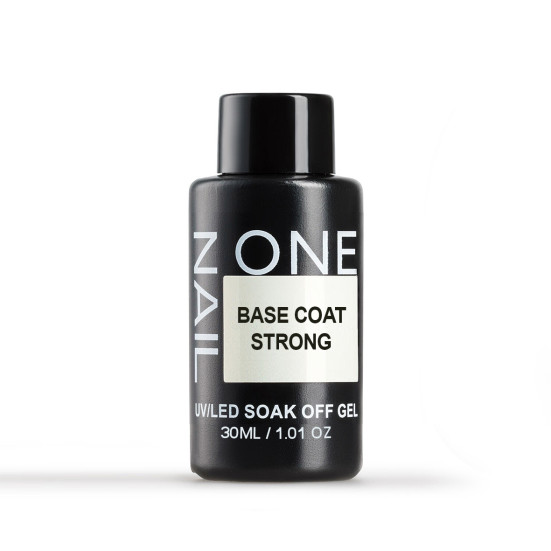 ONE NAIL   Base STRONG   30мл (бутылка)   База прозрачная густая