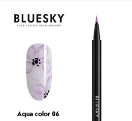 BLUESKY Aquacolor nail pen Акварельный фломастер №06