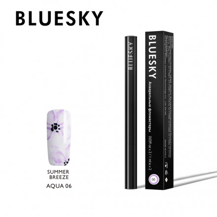 BLUESKY Aquacolor nail pen Акварельный фломастер №06