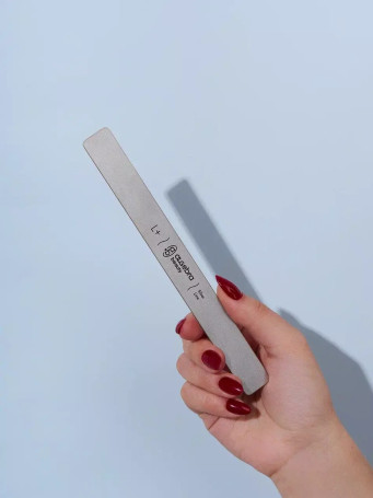 ALGEBRA BEAUTY   Стальная   L Plus   Основа для пилки прямая матовая   180x18мм