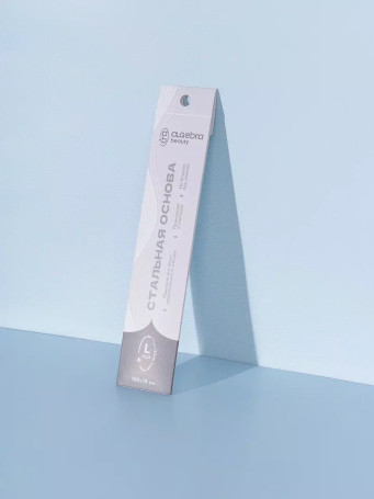 ALGEBRA BEAUTY   Стальная   L Plus   Основа для пилки прямая матовая   180x18мм