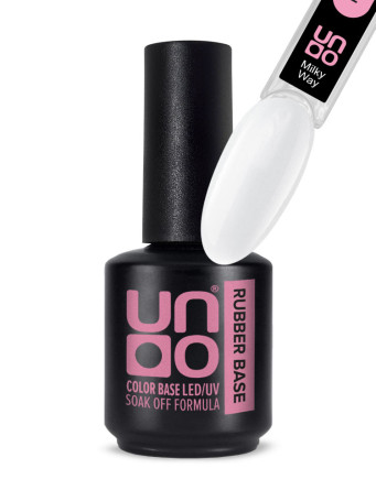 UNO   Base Gel Rubber Color   MILKY WAY   10мл (12г)   База камуфлирующая