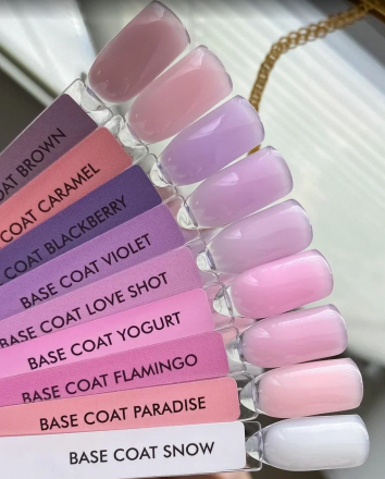 ONE NAIL   Base LOVE SHOT   30мл (бутылка)   База камуфлирующая эластичная  (легкие в снятии)