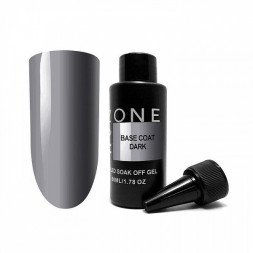 ONE NAIL   Base DARK   50мл (бутылка)   База прозрачная жесткая