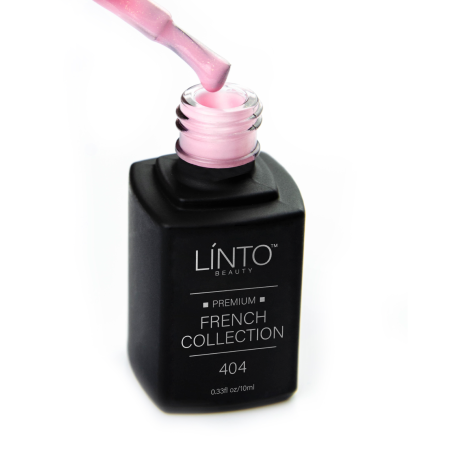 LINTO   #404   French Collection   10мл   Гель-лак полупрозрачный