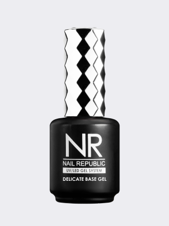 NAIL REPUBLIC   Base DELICATE   15мл   База прозрачная жидкая бескислотная (для педикюра)