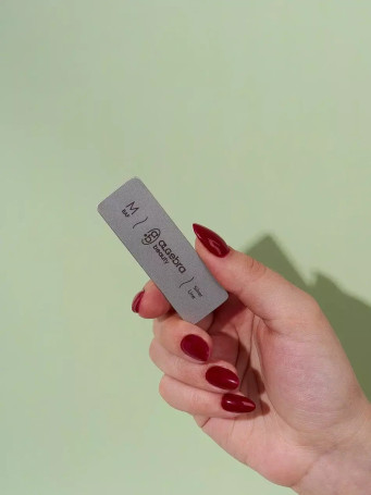 ALGEBRA BEAUTY   Стальная   Buf M   Основа для пилки матовая   70x23мм