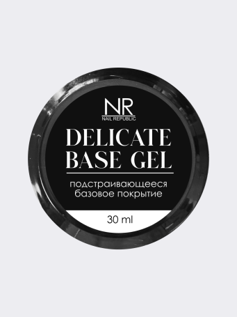 NAIL REPUBLIC   Base DELICATE   30мл (шайба)   База прозрачная жидкая бескислотная (для педикюра)