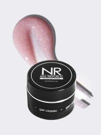 NAIL REPUBLIC Gel CLASSIC #34 15г Гель для моделирования средне-жидкий с шиммером