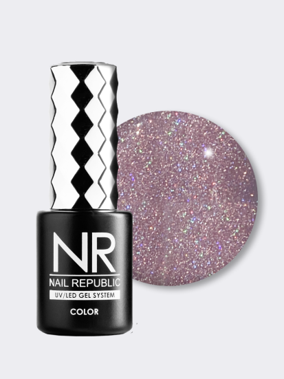 NAIL REPUBLIC   #416 Rose Garden   10мл   Гель-лак голографический