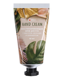 MILV Крем для рук Восстанавливающий с шиммером ПЕРСИК 40мл