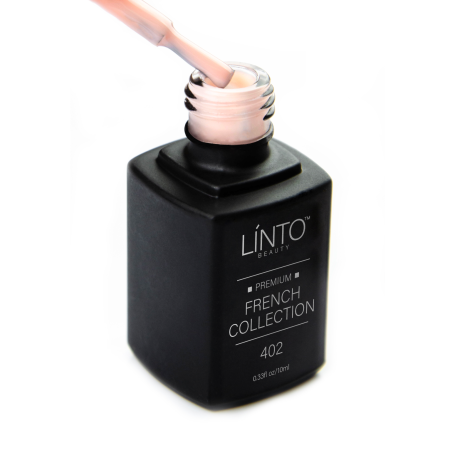 LINTO   #402   French Collection   10мл   Гель-лак полупрозрачный