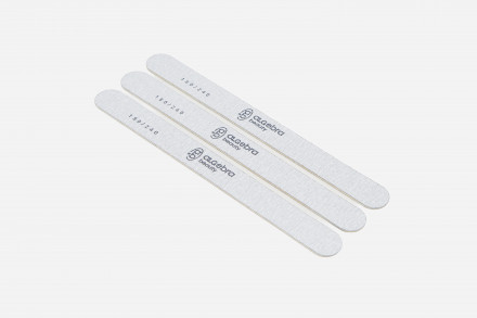 ALGEBRA BEAUTY   Пилка прямая на дереве   L Plus     180/240   (25шт)