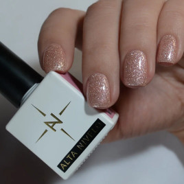 ALTA NIVELO Гель-лак с шиммером 10мл GLAM #181