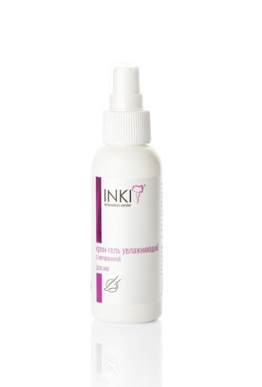 INKI   Крем-гель увлажняющий с мочевиной   ДЛЯ НОГ   100мл   [Уход: Pedicure &amp; Manicure line]