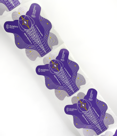 ALGEBRA BEAUTY   ФИОЛЕТОВАЯ   (100шт)   Формы для наращивания на алюминиевой основе