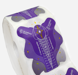 ALGEBRA BEAUTY   ФИОЛЕТОВАЯ   (100шт)   Формы для наращивания на алюминиевой основе