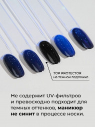 NAIL REPUBLIC   Топ без л/с c UV-фильтром самовосстанавливающийся   Top   PROTECTOR c UV   15мл