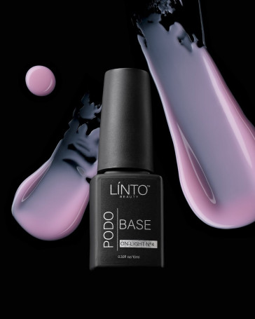 LiNTO   Base PODO ON-LIGHT   #04   10мл   База камуфлирующая для педикюра